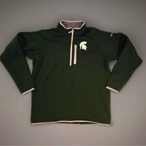 Michigan State Spartans Columbia Omni-Shield Raglan Half-Zip Pullover Mens L